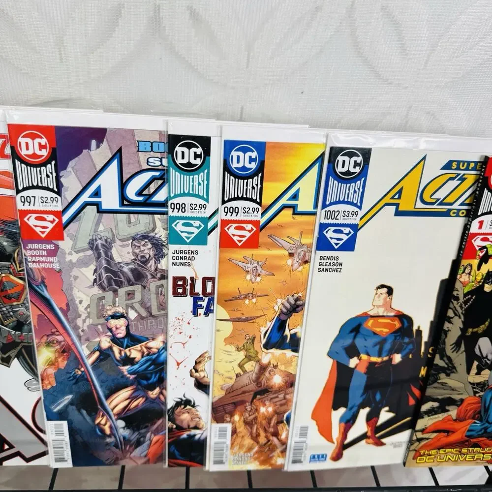 Action Superman 993-999 1002-1003 1007-1014 1016-1018 &‎ Leviathan Rising 1 Lot
